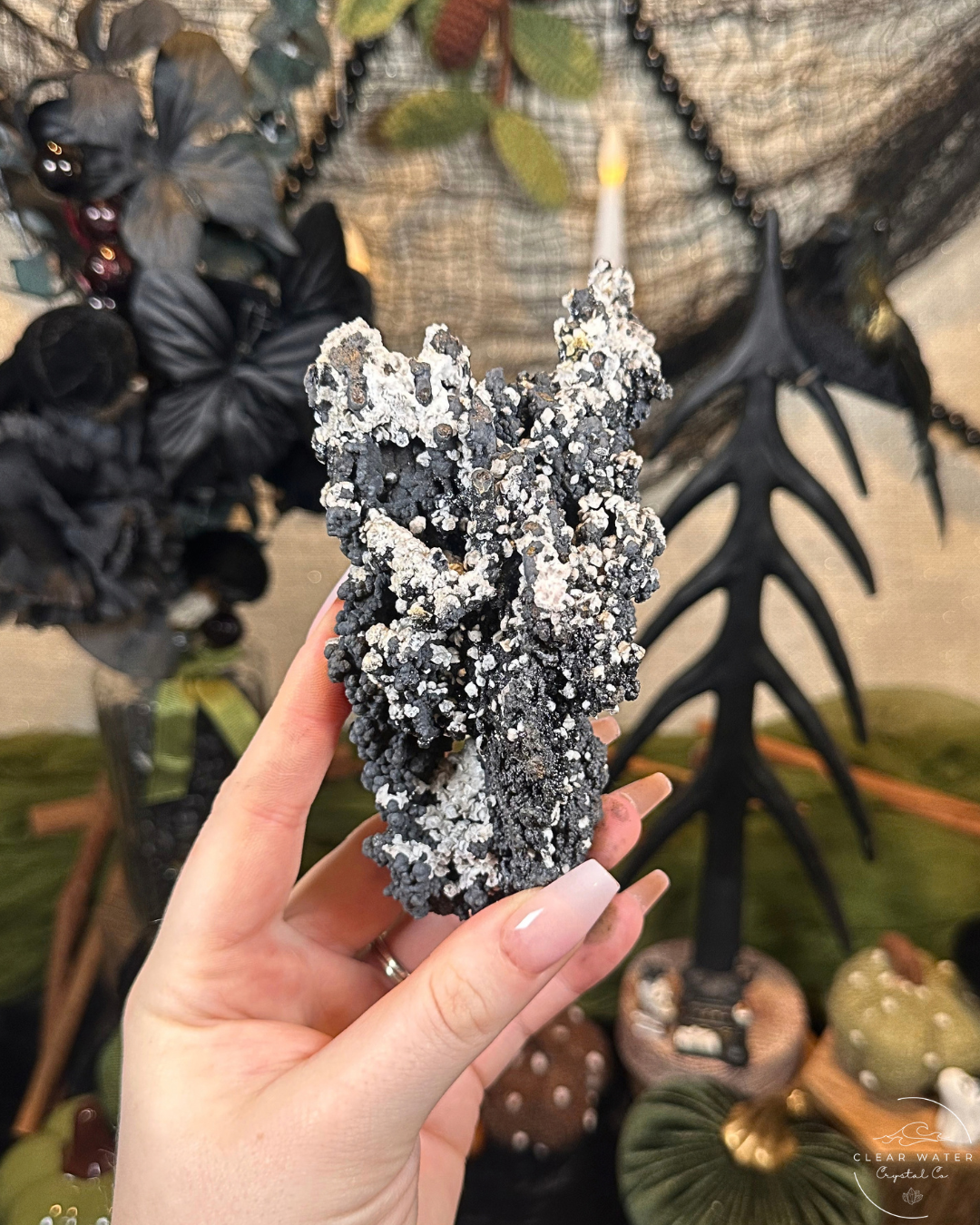 Goethite with Calcite Specimen | Morocco