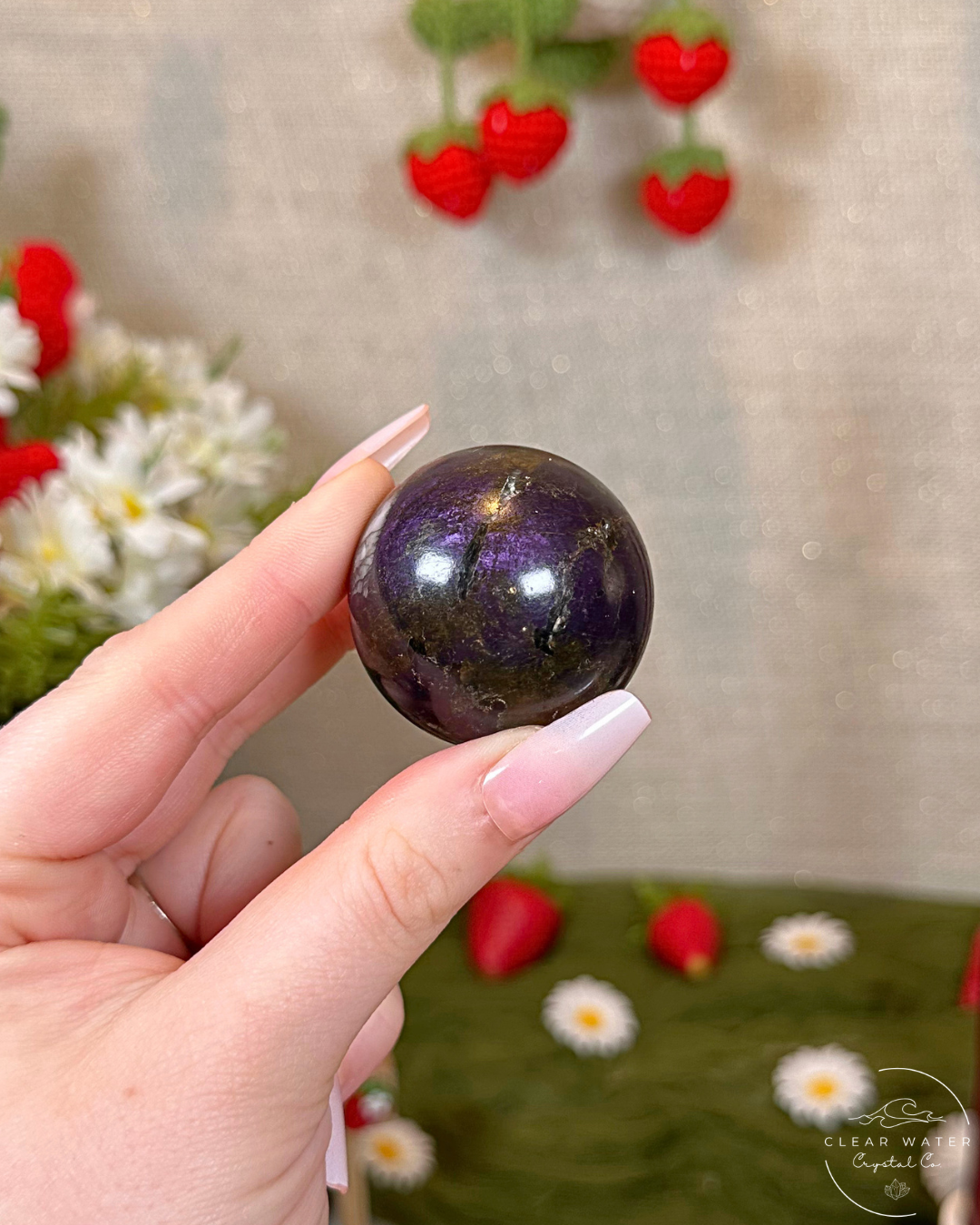 Purpurite Sphere | Namibia