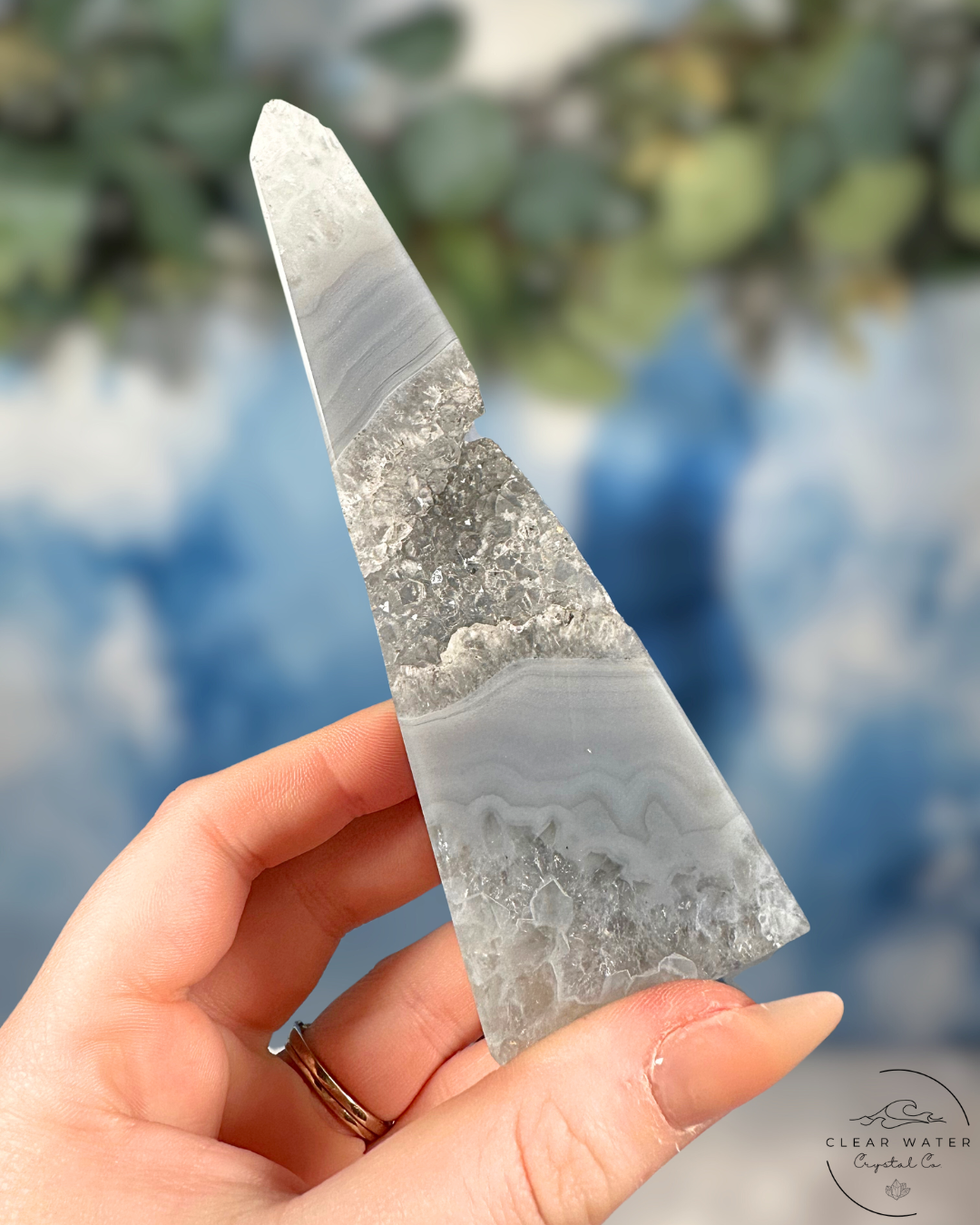 Brazilian Druzy Agate Towers: Dazzling Depths