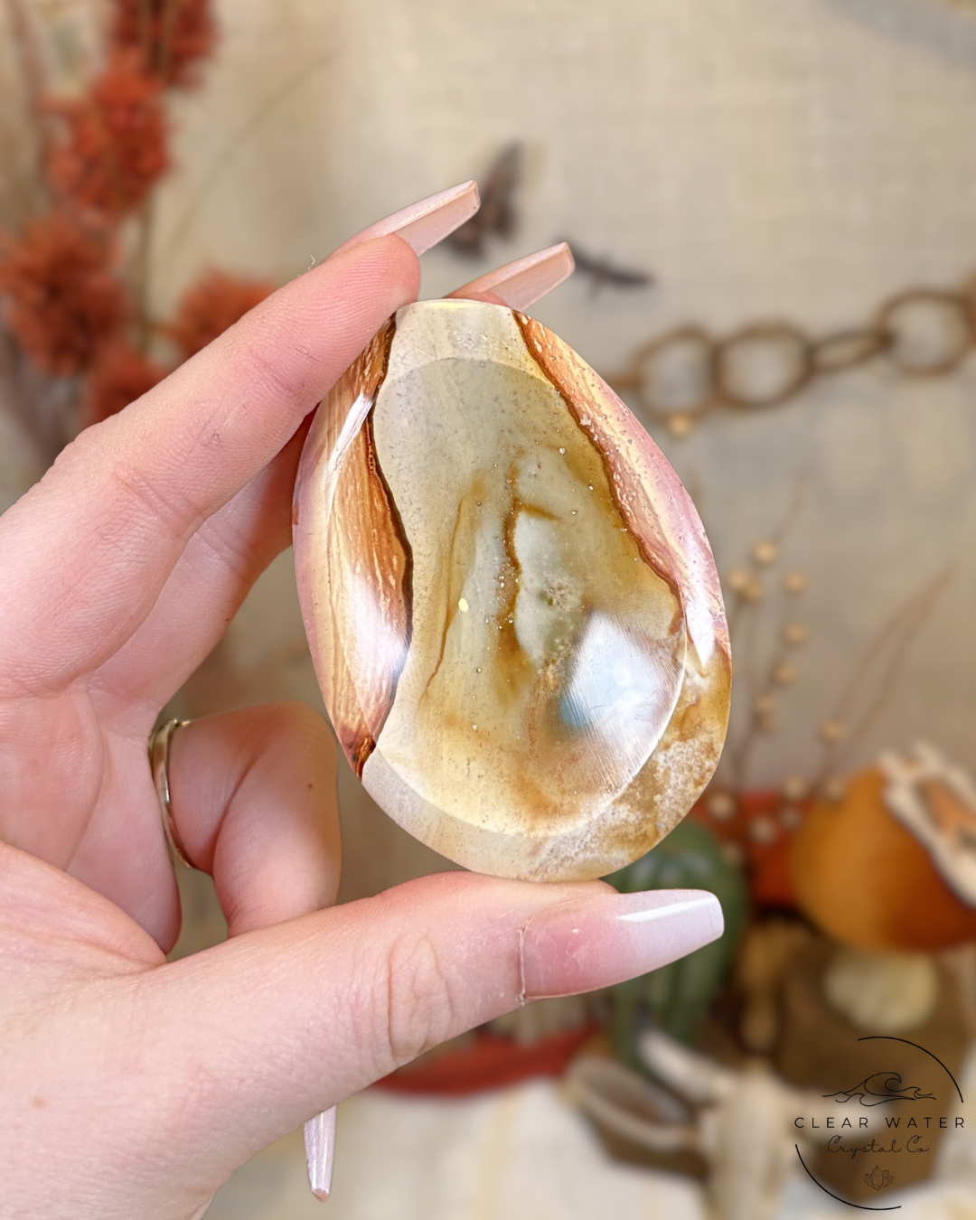 Polychrome Jasper Trinket Dish