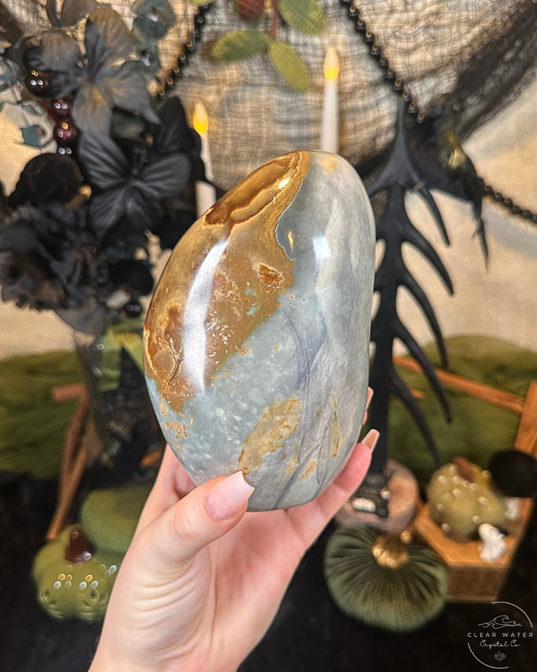 Large Polychrome Jasper Freeform | Madagascar