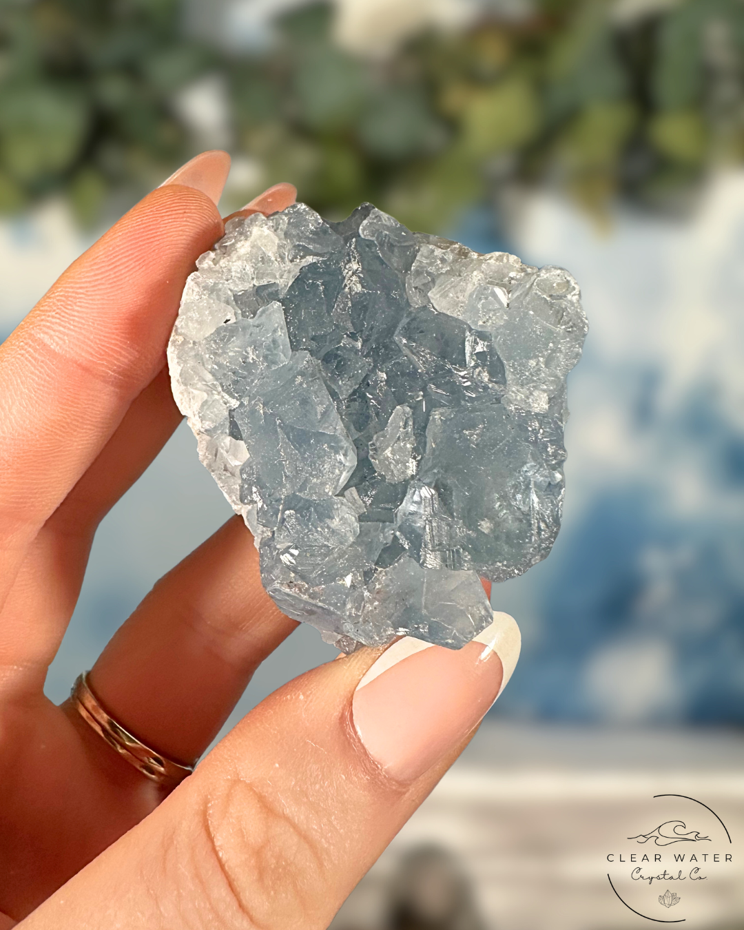 Celestite Clusters: Whispers of the Heavens