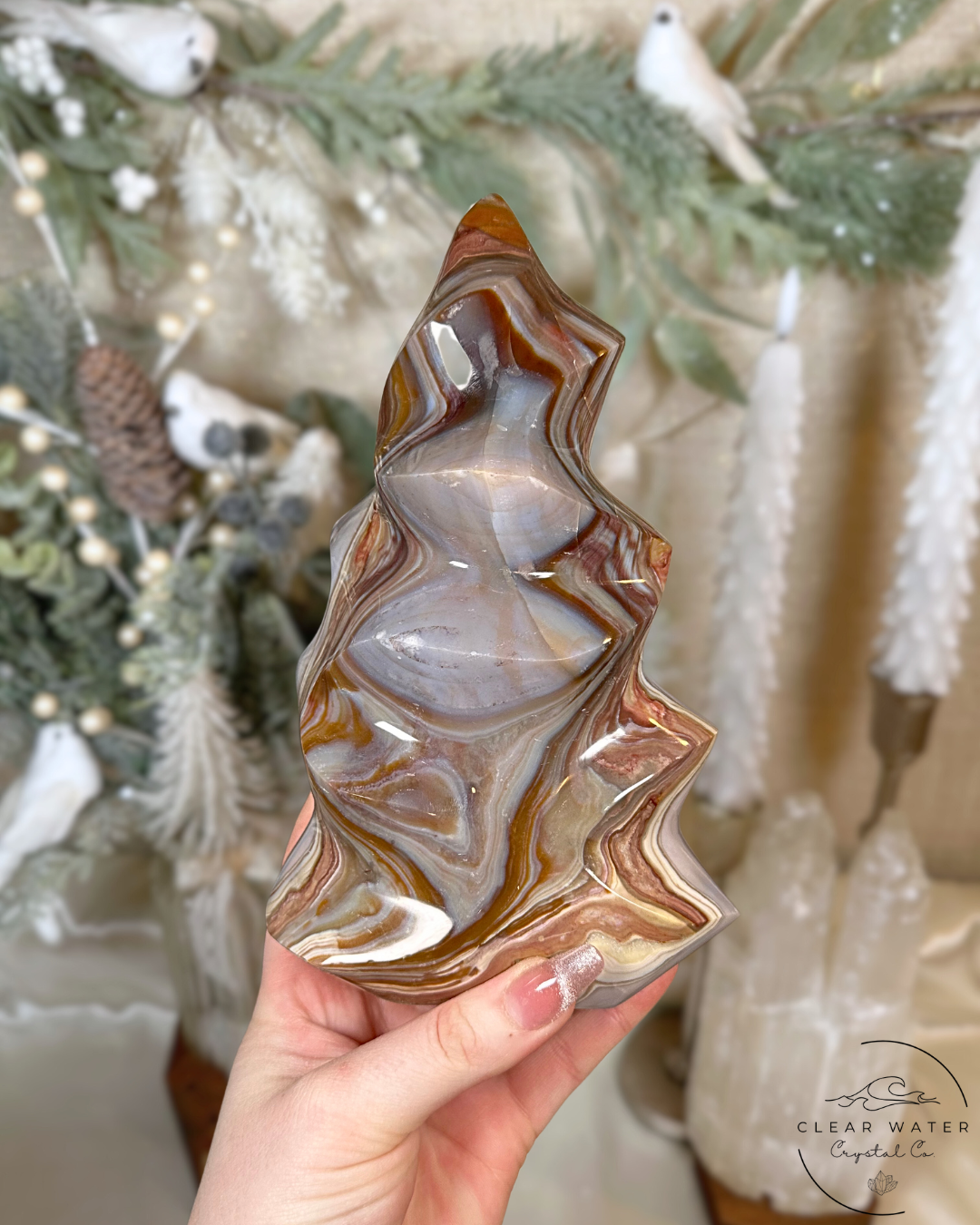 Statement Agate Flame – Madagascar