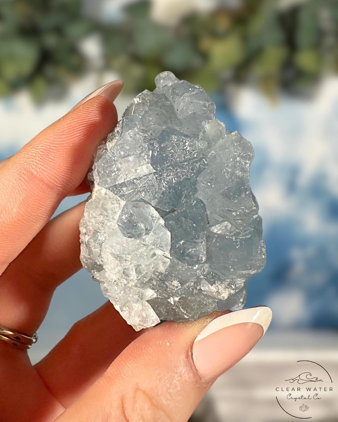 Celestite Clusters: Whispers of the Heavens