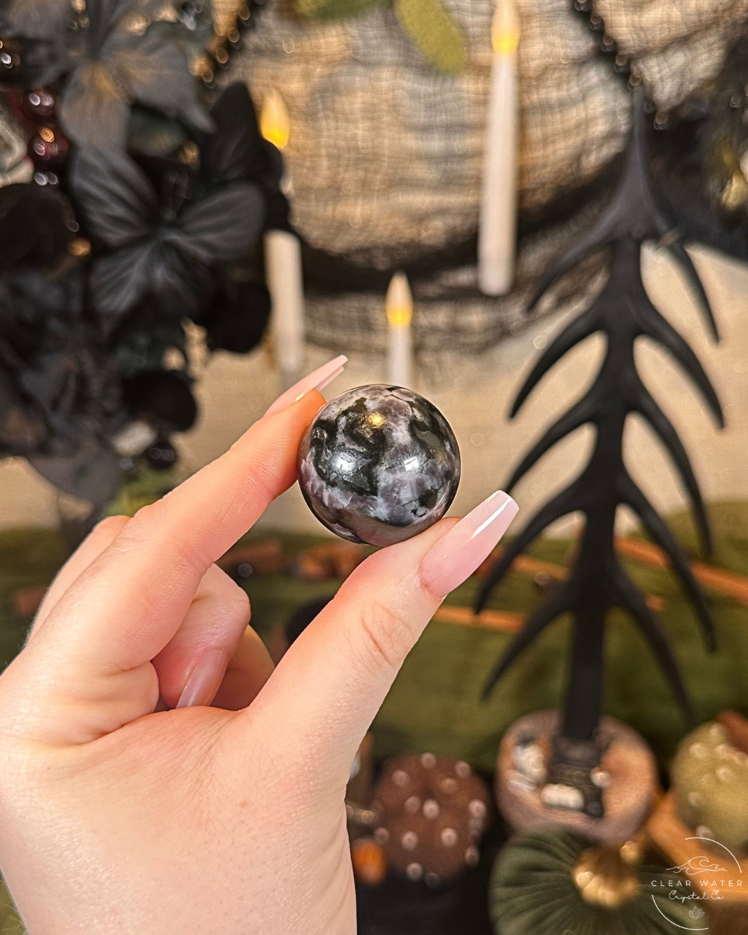 Indigo Gabbro Sphere | Mexico