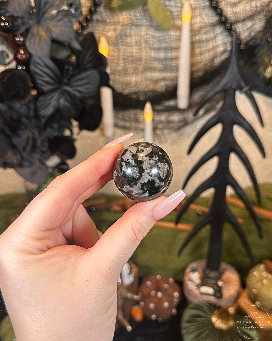 Indigo Gabbro Sphere | Mexico