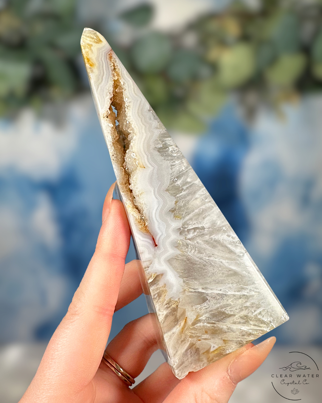 Brazilian Druzy Agate Towers: Dazzling Depths