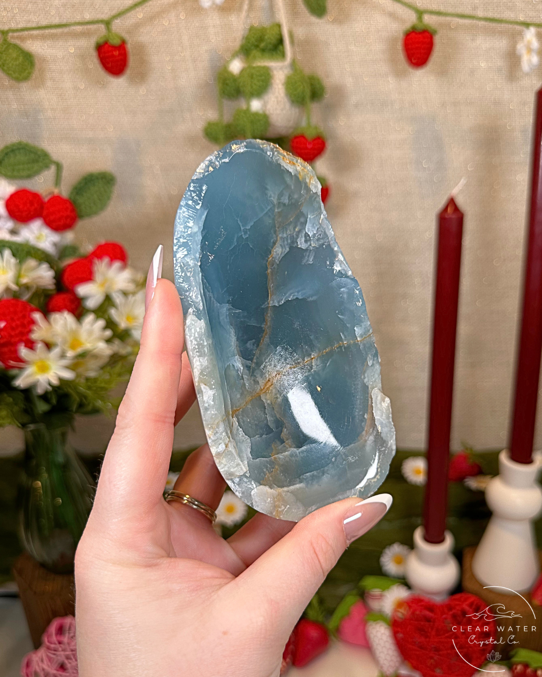 Raw Edge Blue Onyx Bowls | Argentina