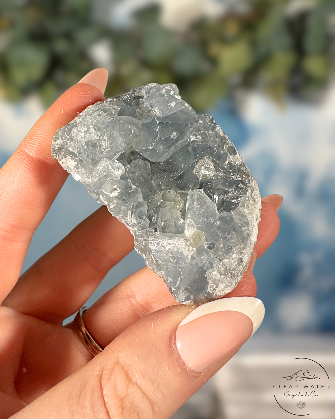 Celestite Clusters: Whispers of the Heavens