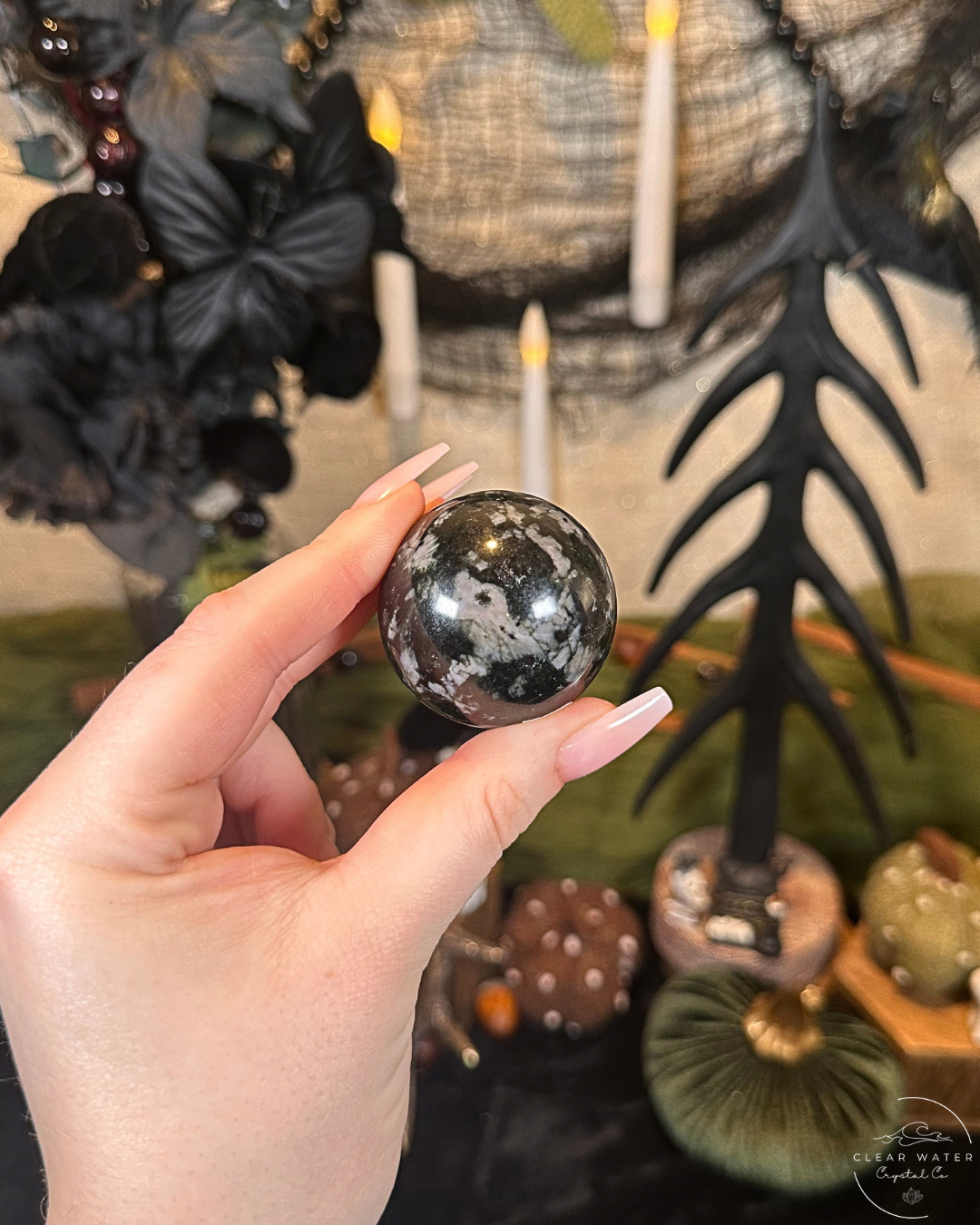 Indigo Gabbro Sphere | Mexico