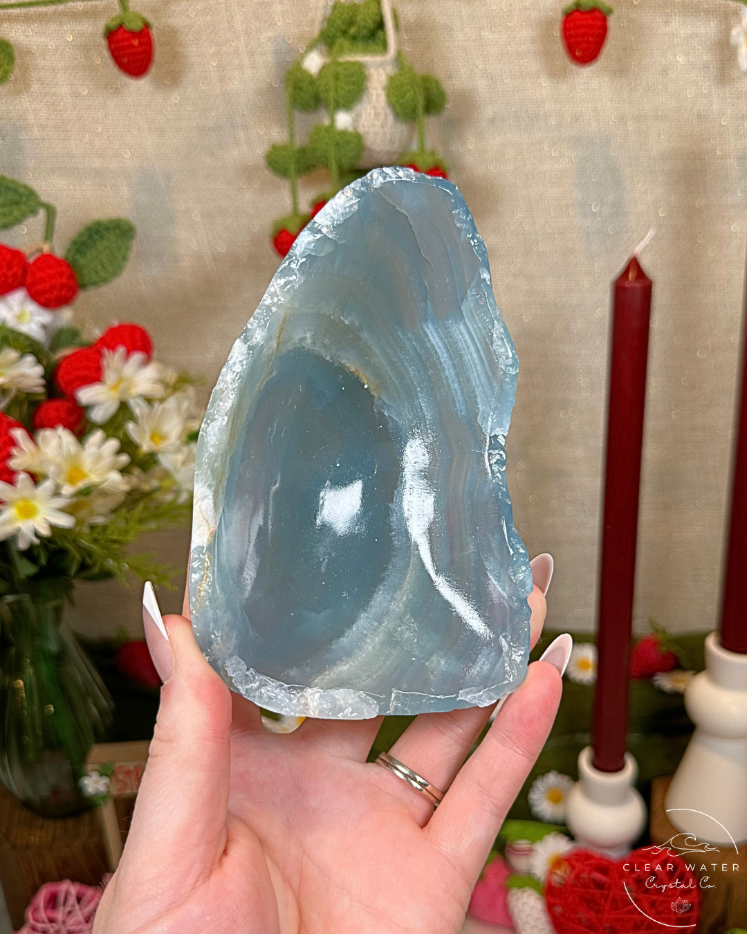 Raw Edge Blue Onyx Bowls | Argentina