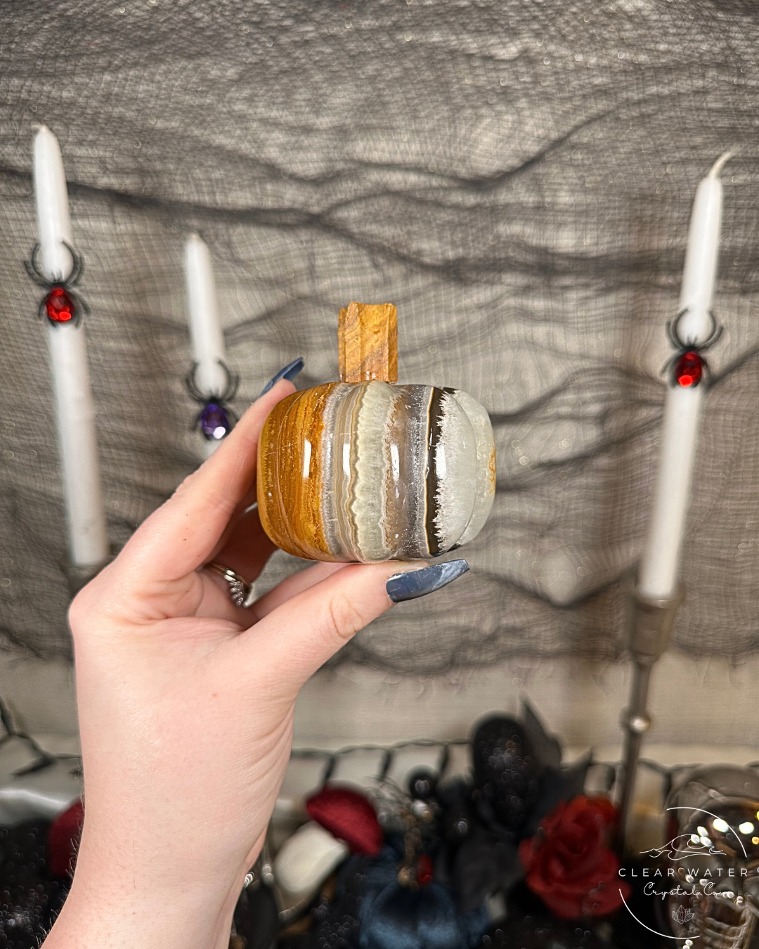 Mexican Calcite Pumpkins
