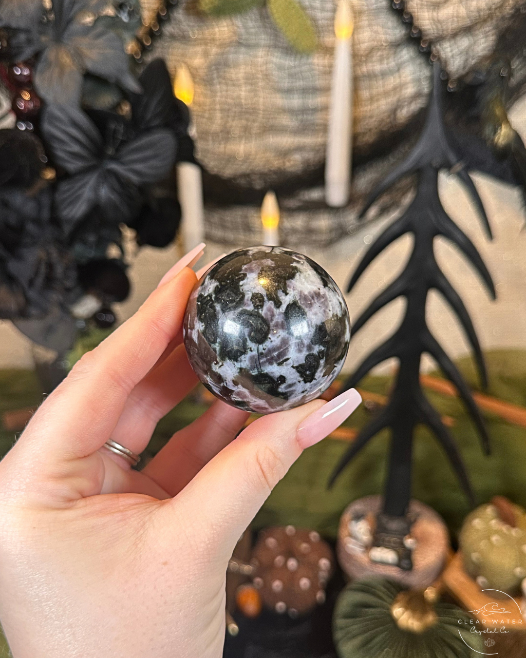 Indigo Gabbro Sphere | Mexico