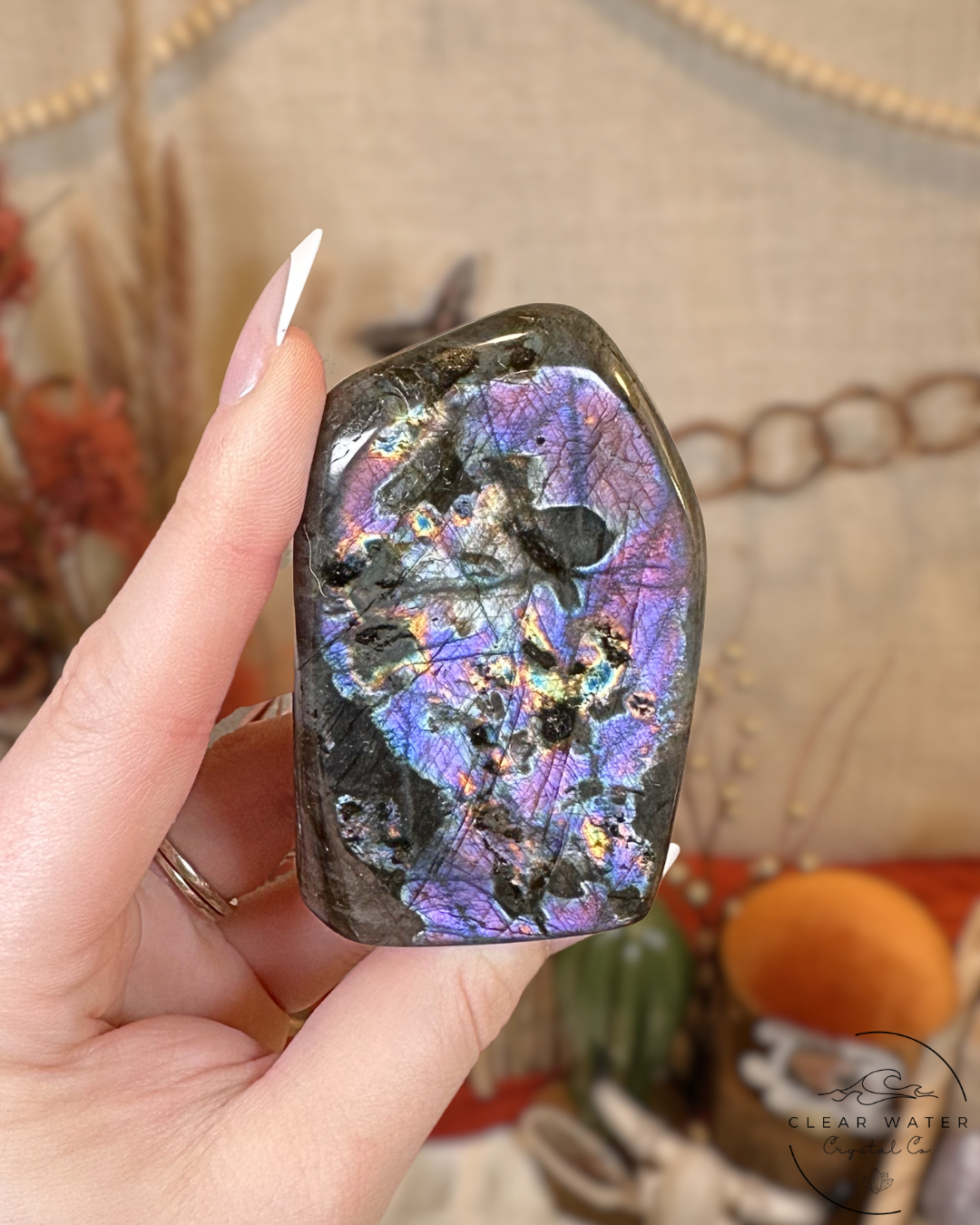 High Flash Labradorite Freeforms- Madagascar