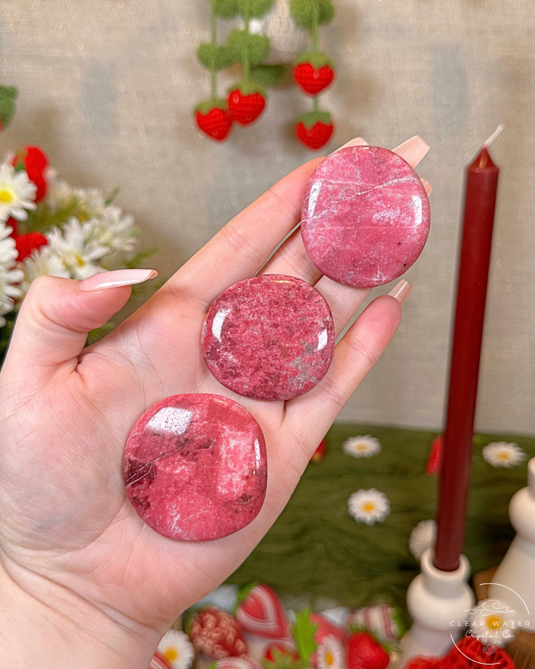 Norwegian Thulite Flatstones