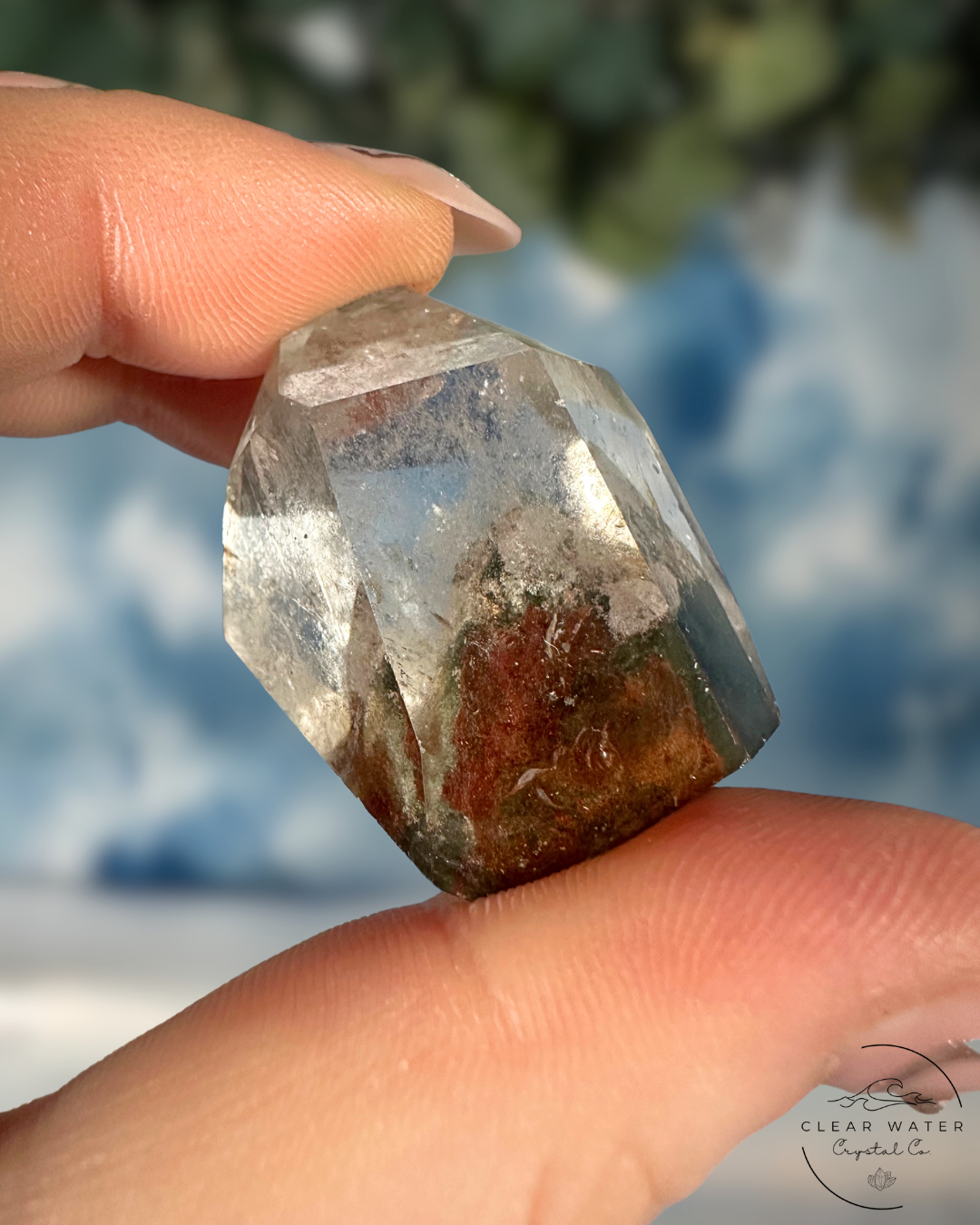 Garden Quartz Freeform - Miniature Worlds with Internal Rainbow Light