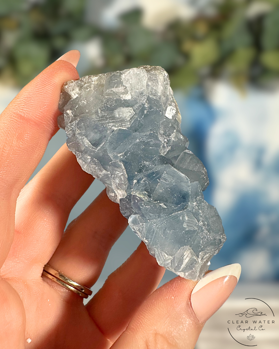 Celestite Clusters: Whispers of the Heavens