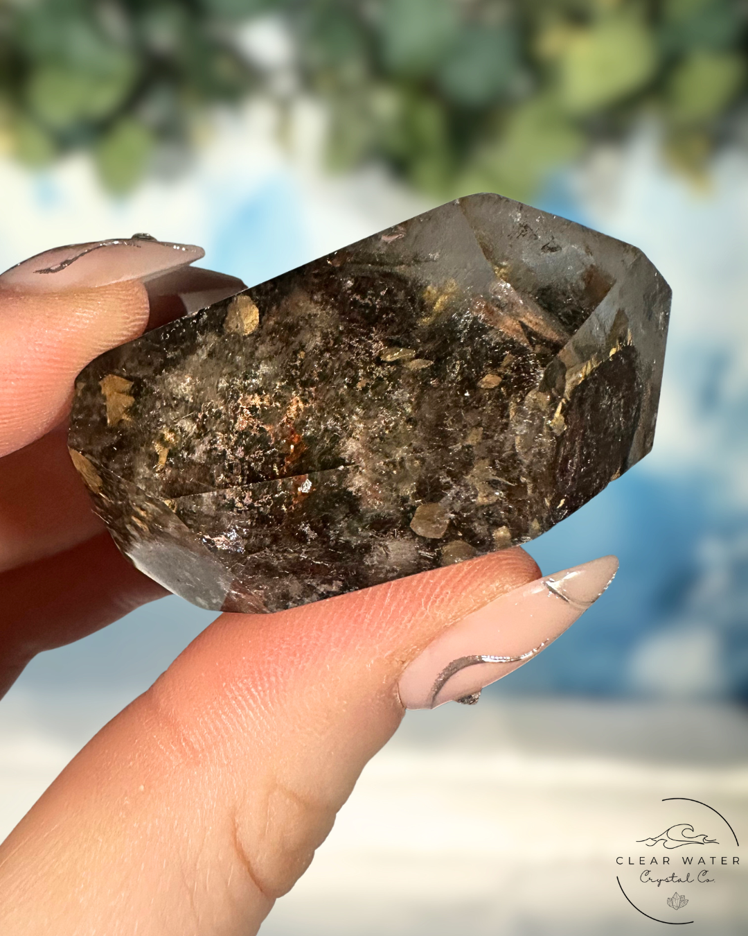 Garden Quartz Freeform - Miniature Worlds with Internal Rainbow Light