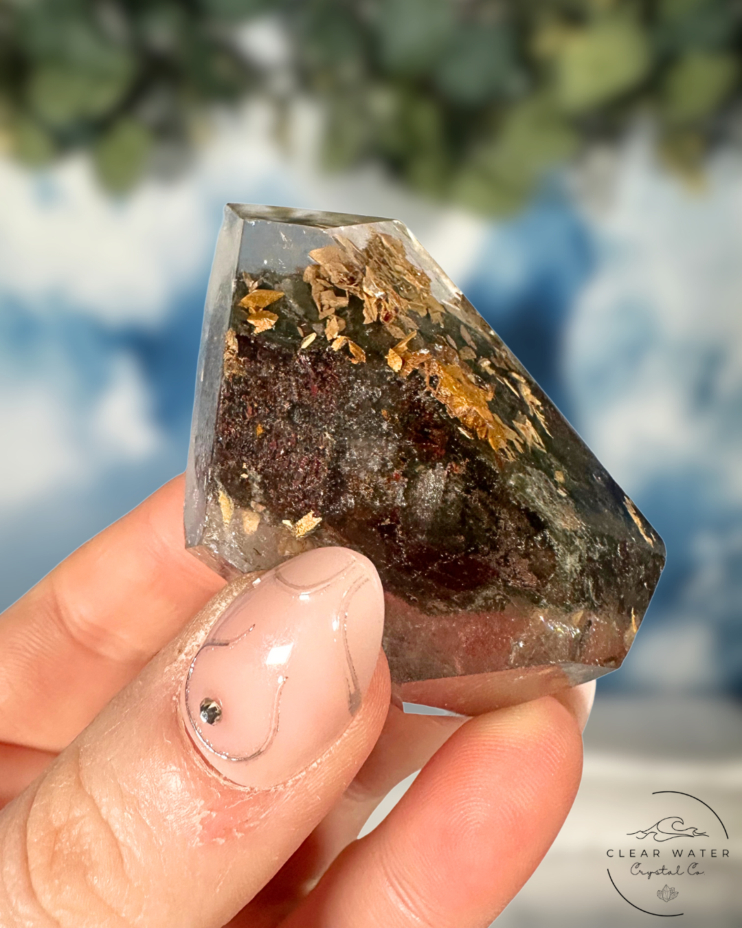 Garden Quartz Freeform - Miniature Worlds with Internal Rainbow Light