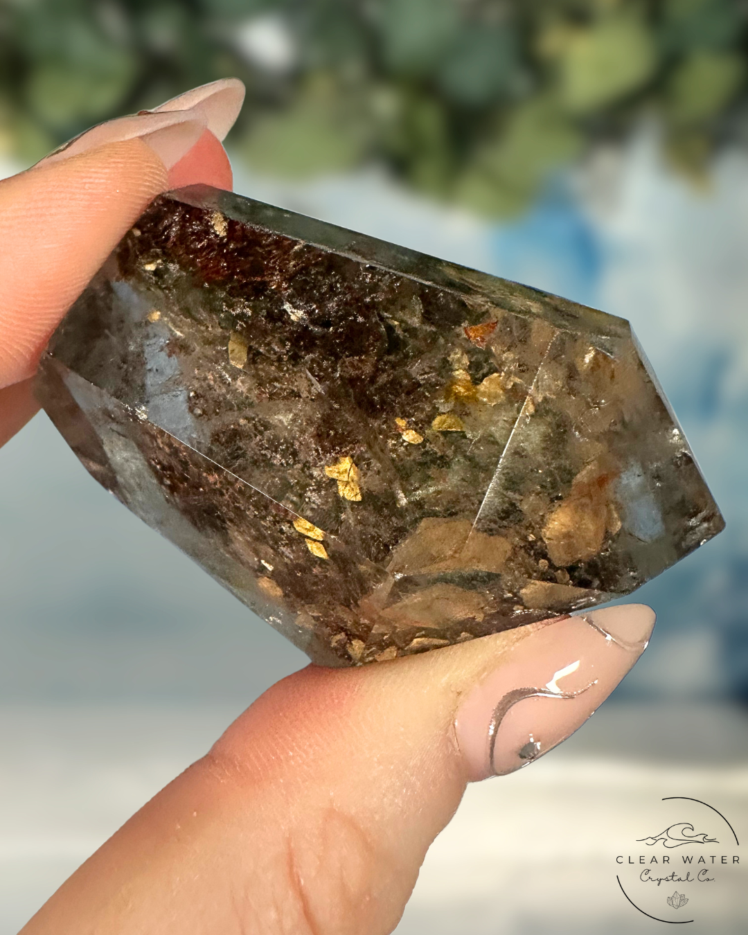 Garden Quartz Freeform - Miniature Worlds with Internal Rainbow Light
