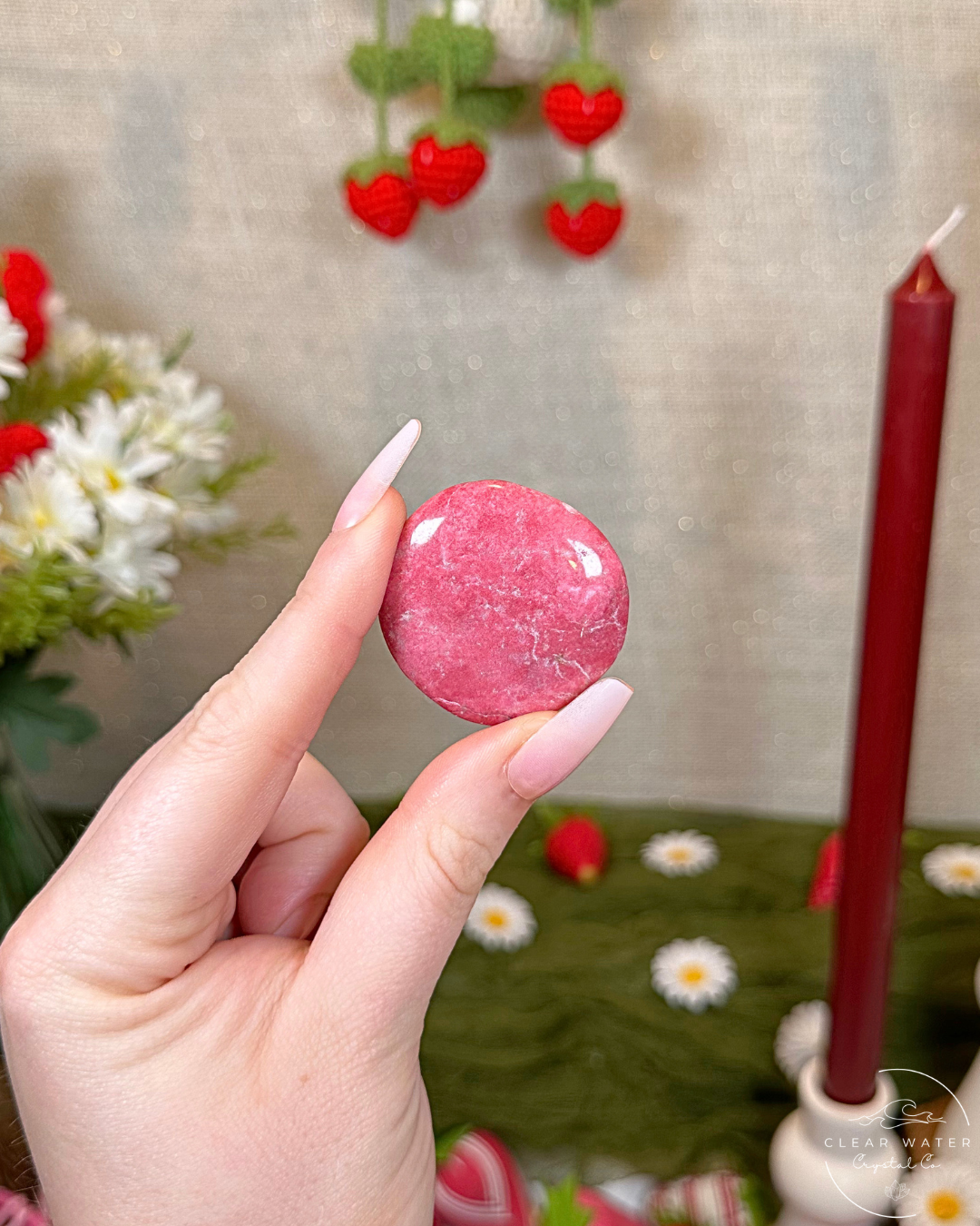 Norwegian Thulite Flatstones