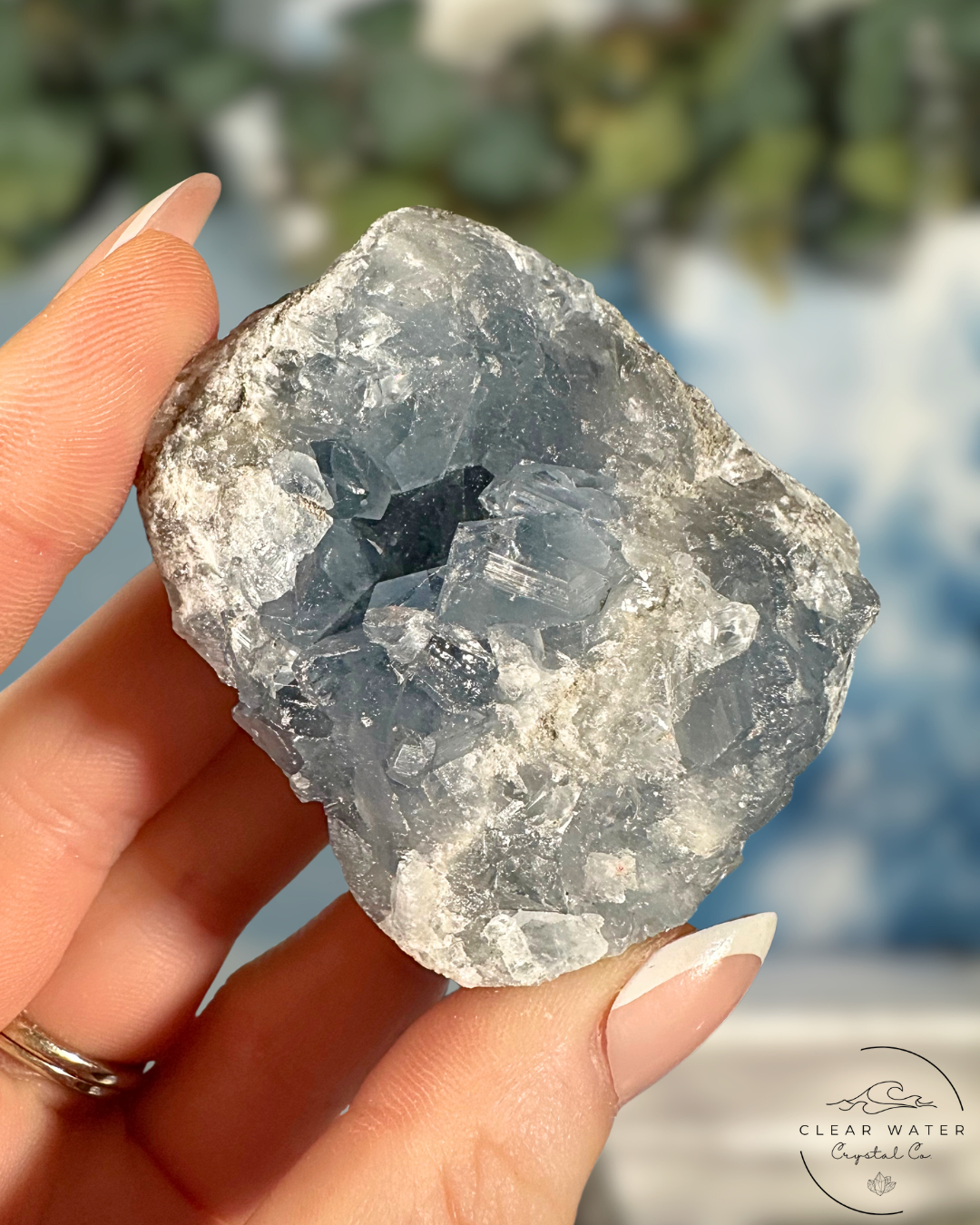 Celestite Clusters: Whispers of the Heavens