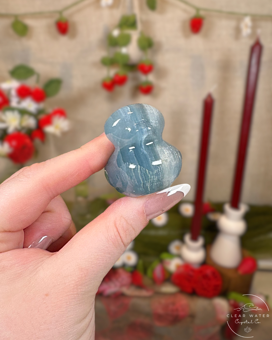 Blue Onyx Duck Carvings | Argentina