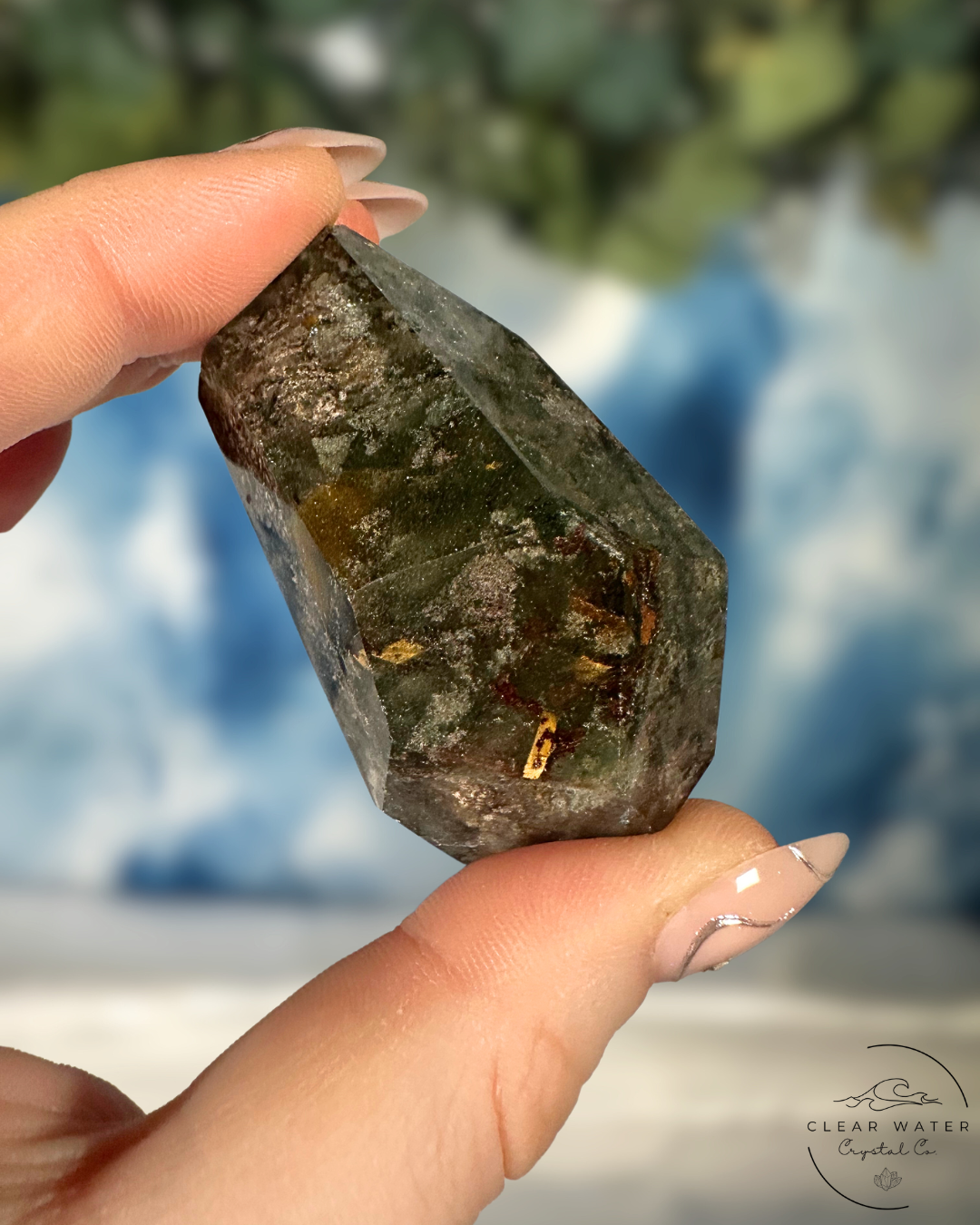 Garden Quartz Freeform - Miniature Worlds with Internal Rainbow Light