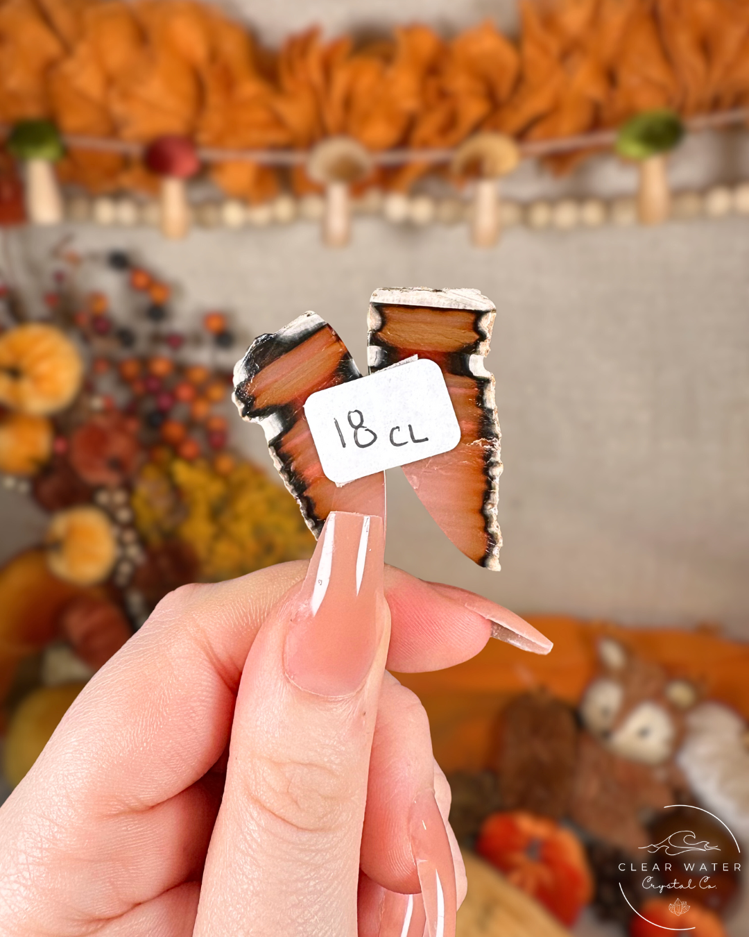 Carnelian Agate Pairs (Motifs) – Indonesia