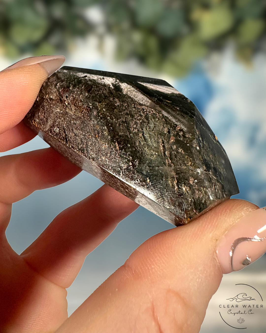 Garden Quartz Freeform - Miniature Worlds with Internal Rainbow Light