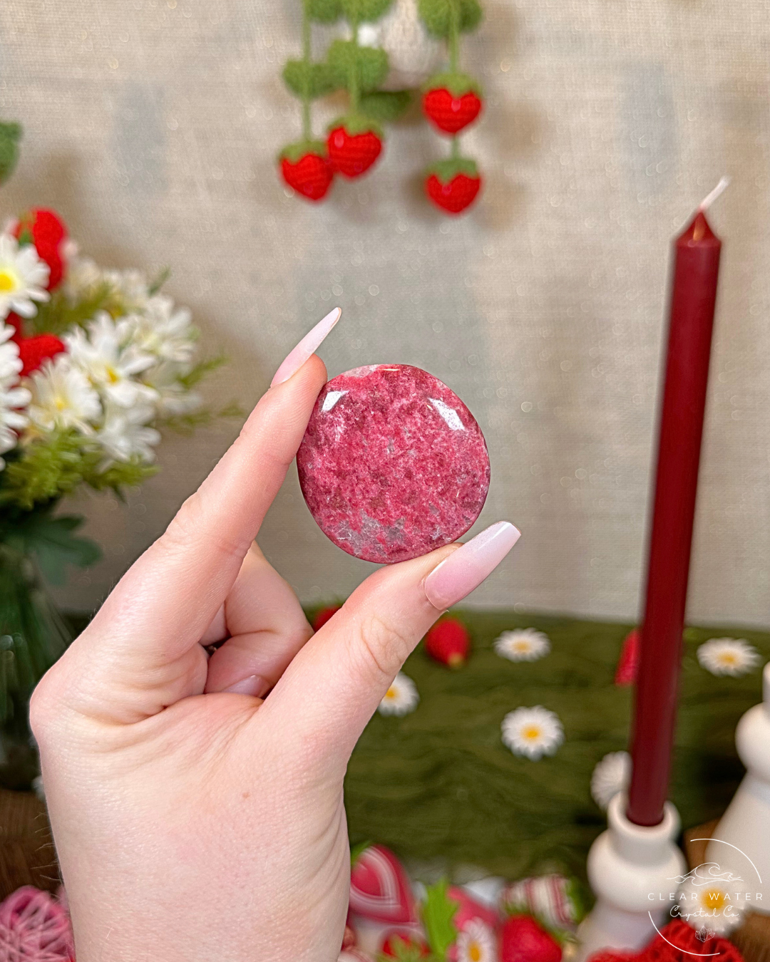 Norwegian Thulite Flatstones