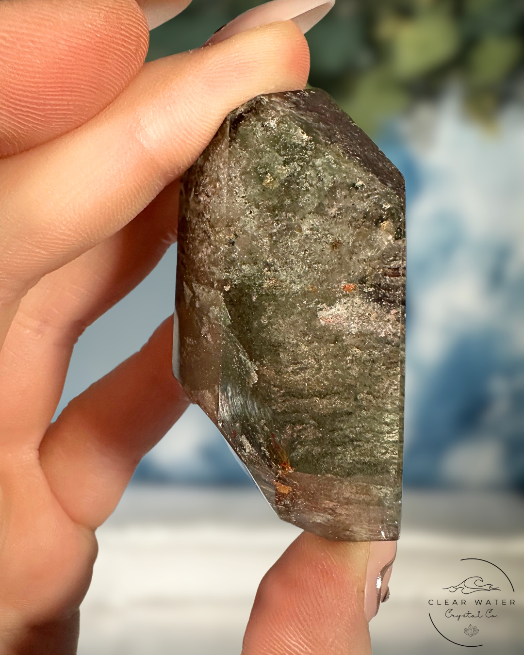 Garden Quartz Freeform - Miniature Worlds with Internal Rainbow Light