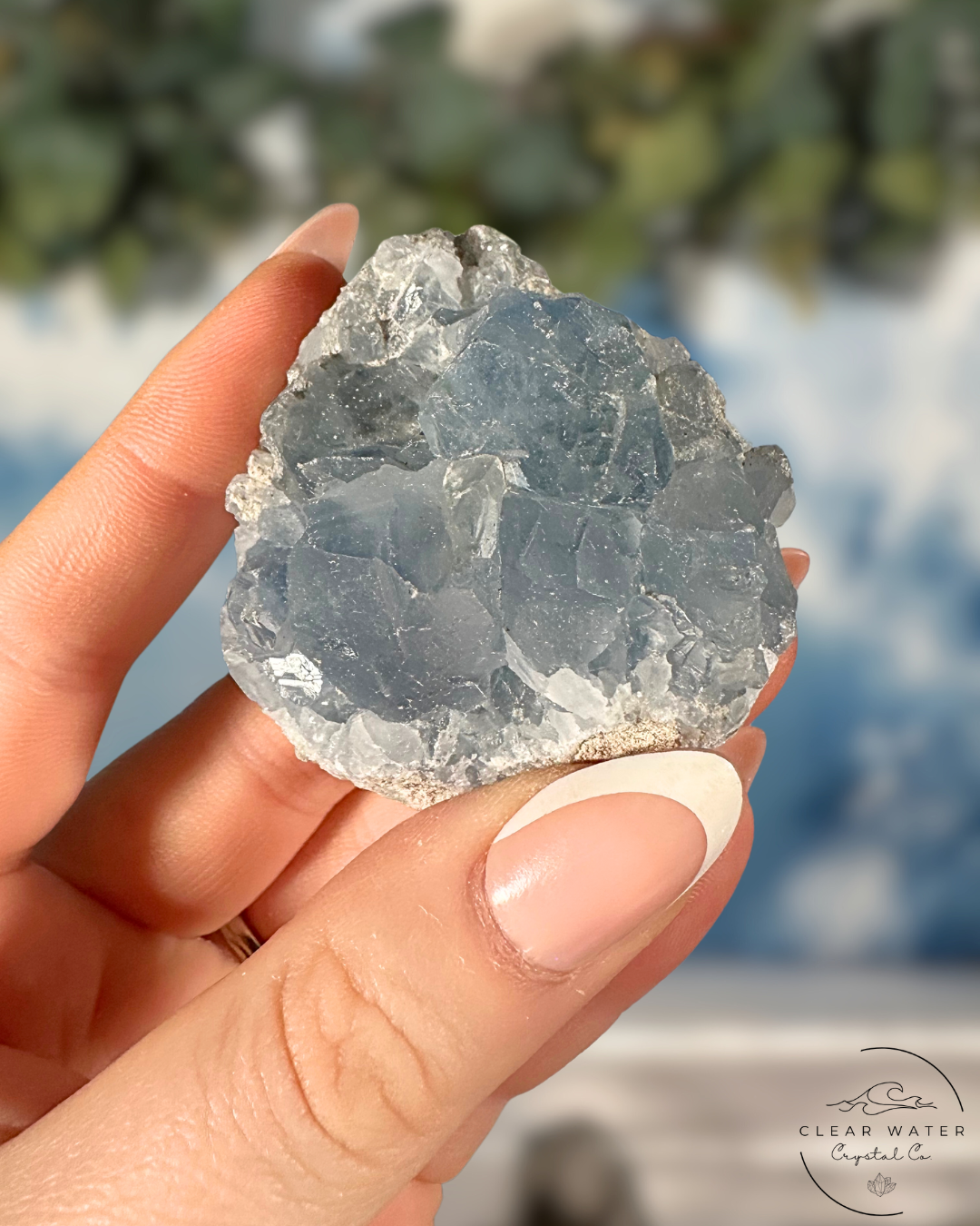 Celestite Clusters: Whispers of the Heavens
