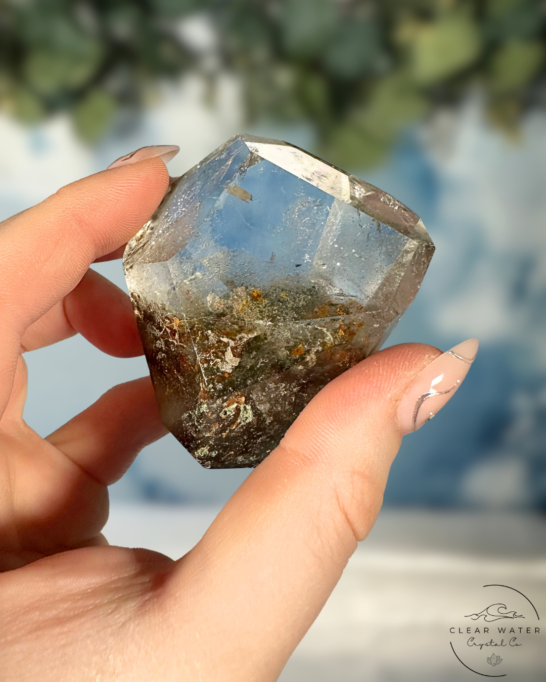 Garden Quartz Freeform - Miniature Worlds with Internal Rainbow Light