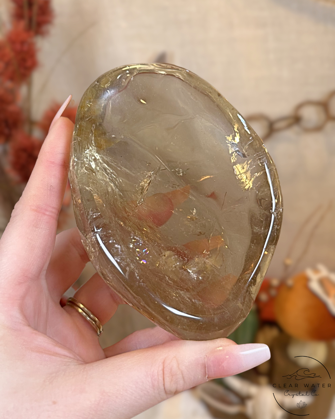 Natural Citrine Bowl