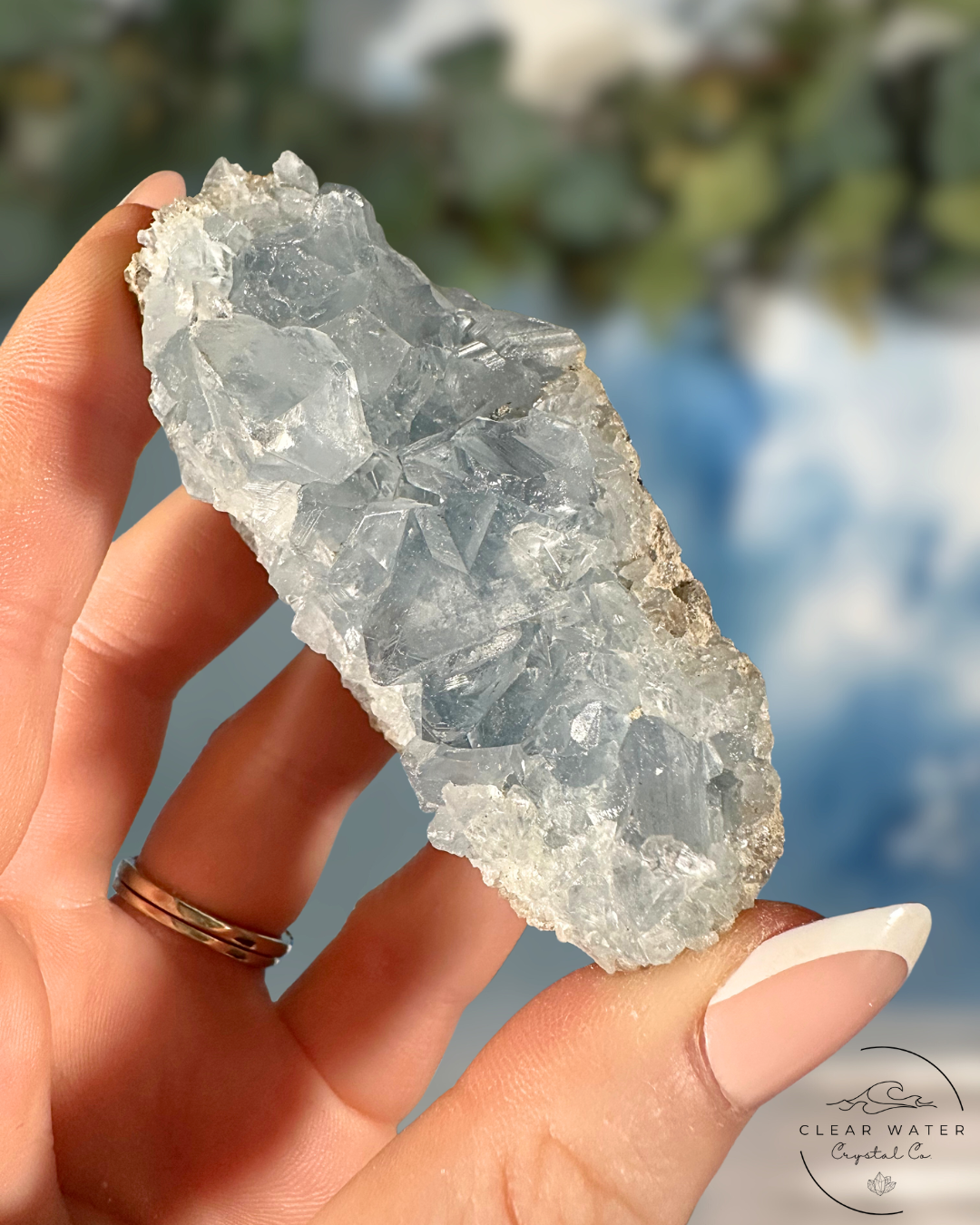 Celestite Clusters: Whispers of the Heavens