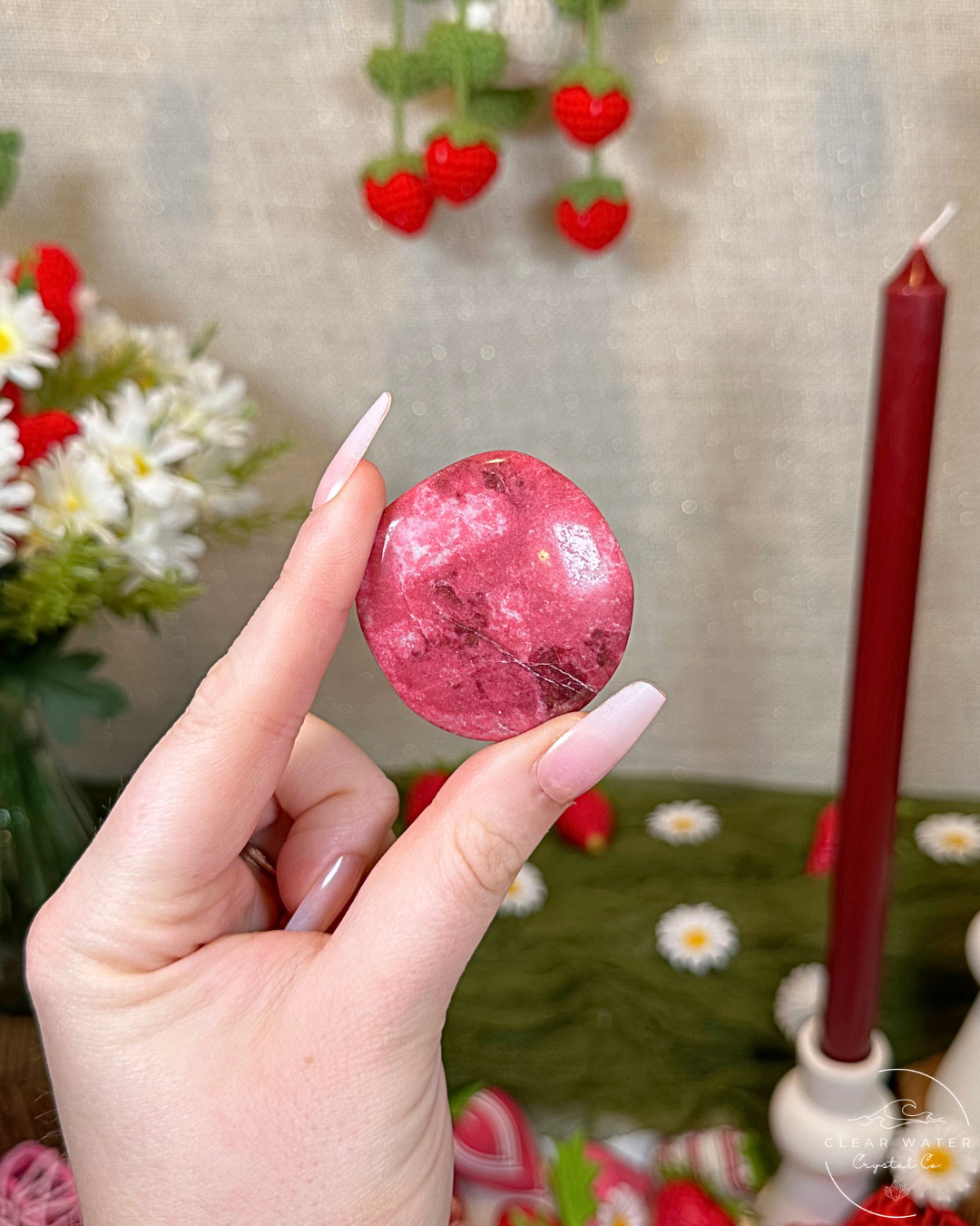 Norwegian Thulite Flatstones