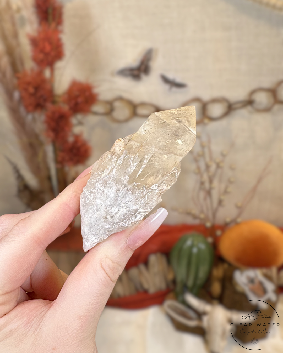Kundalini Citrine Point- Brazil