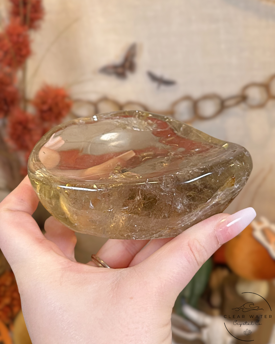 Natural Citrine Bowl