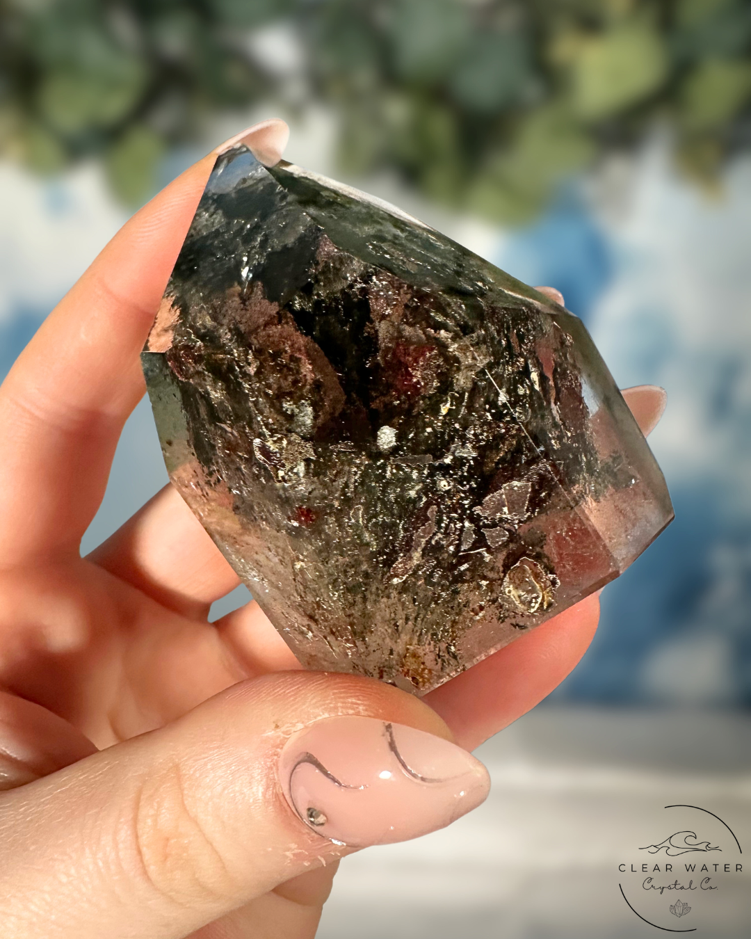 Garden Quartz Freeform - Miniature Worlds with Internal Rainbow Light