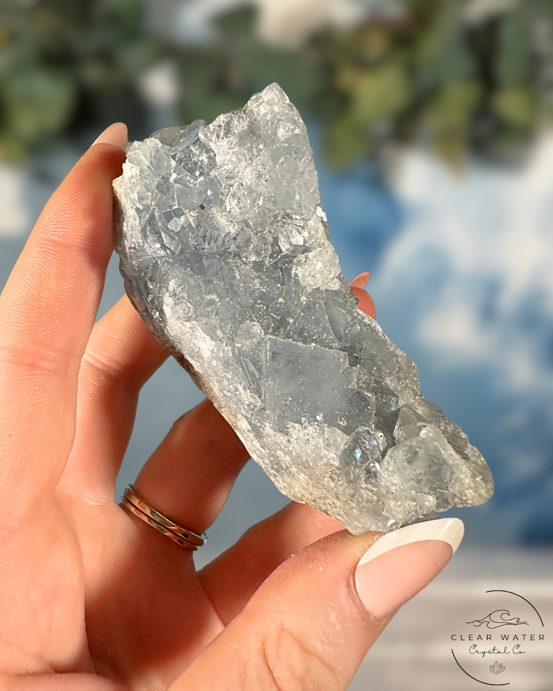 Celestite Clusters: Whispers of the Heavens
