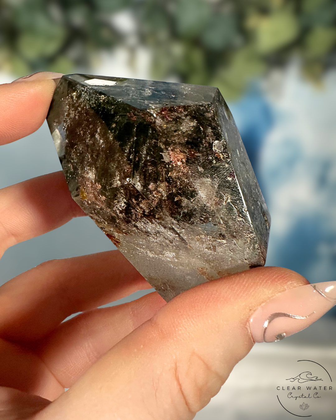Garden Quartz Freeform - Miniature Worlds with Internal Rainbow Light
