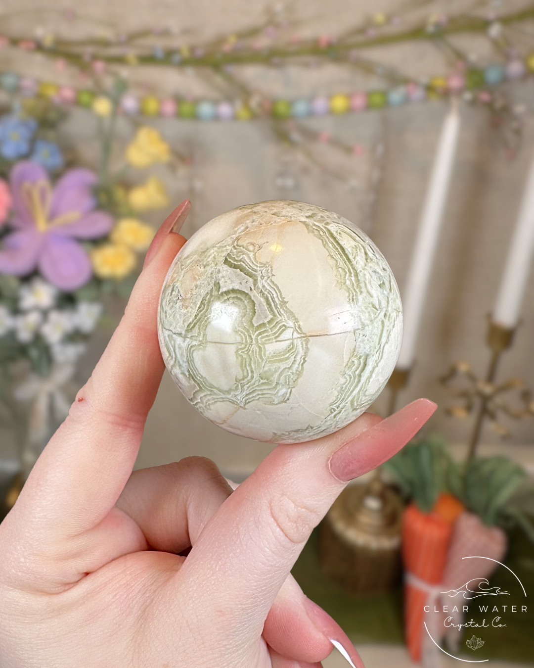 Green Maligano Jasper Spheres – Indonesia