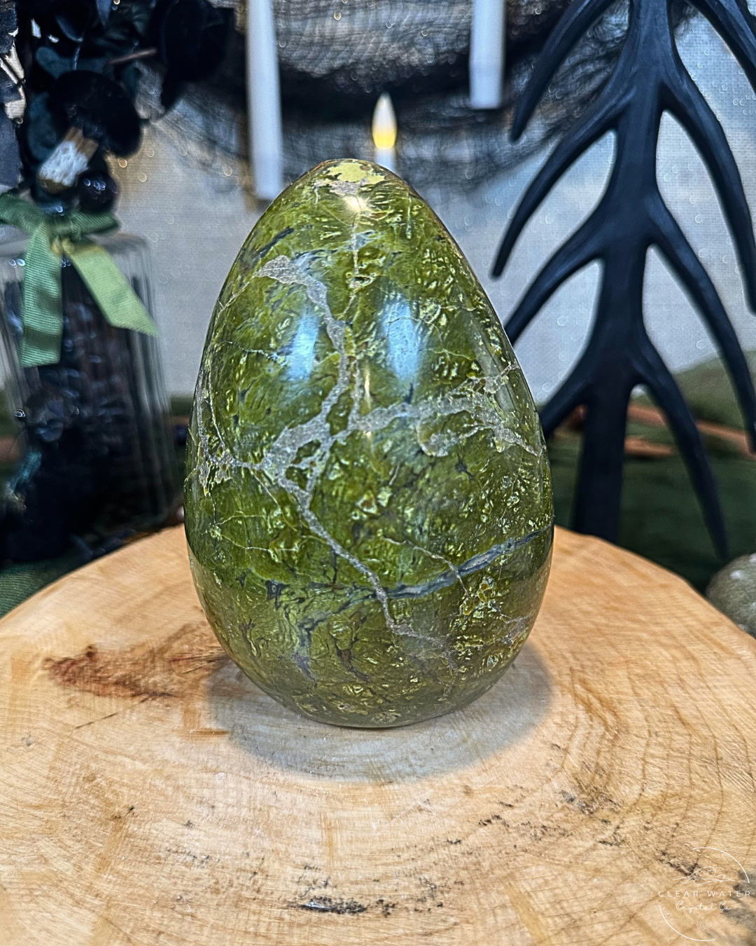 Large Green Opal Freeform