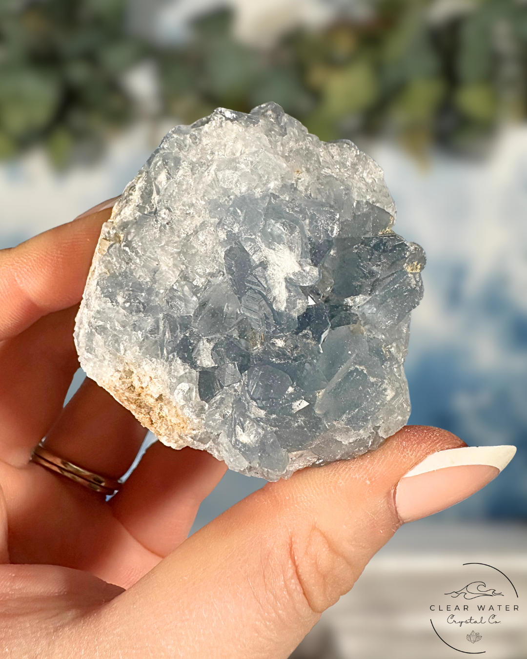 Celestite Clusters: Whispers of the Heavens