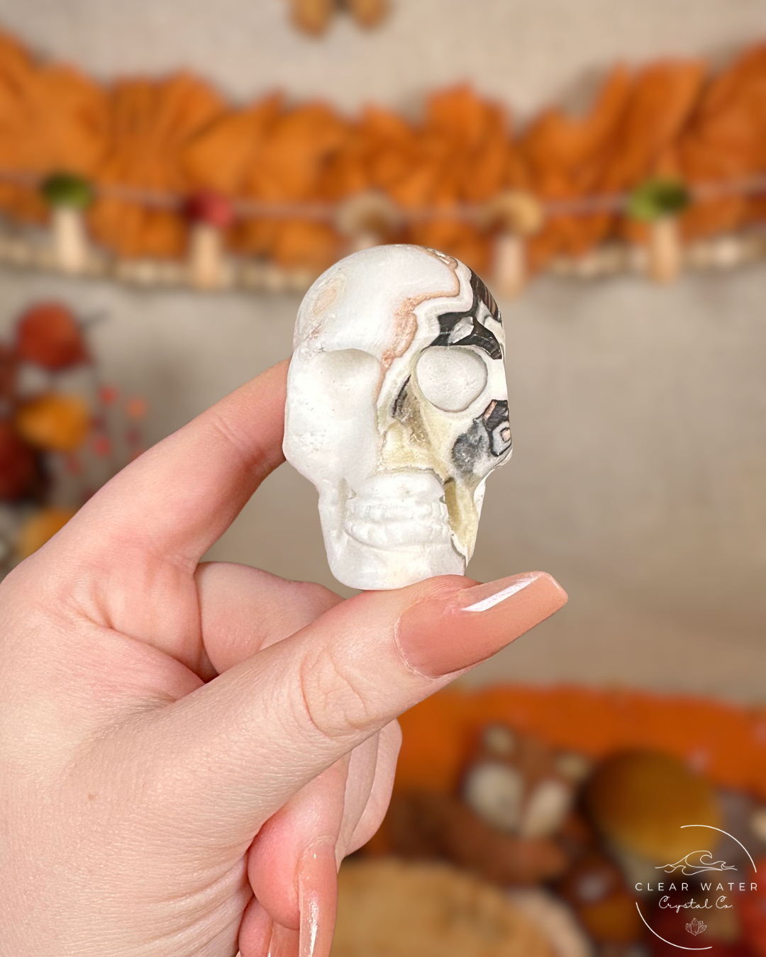 Mexican Onyx Skull- The Hearthguard