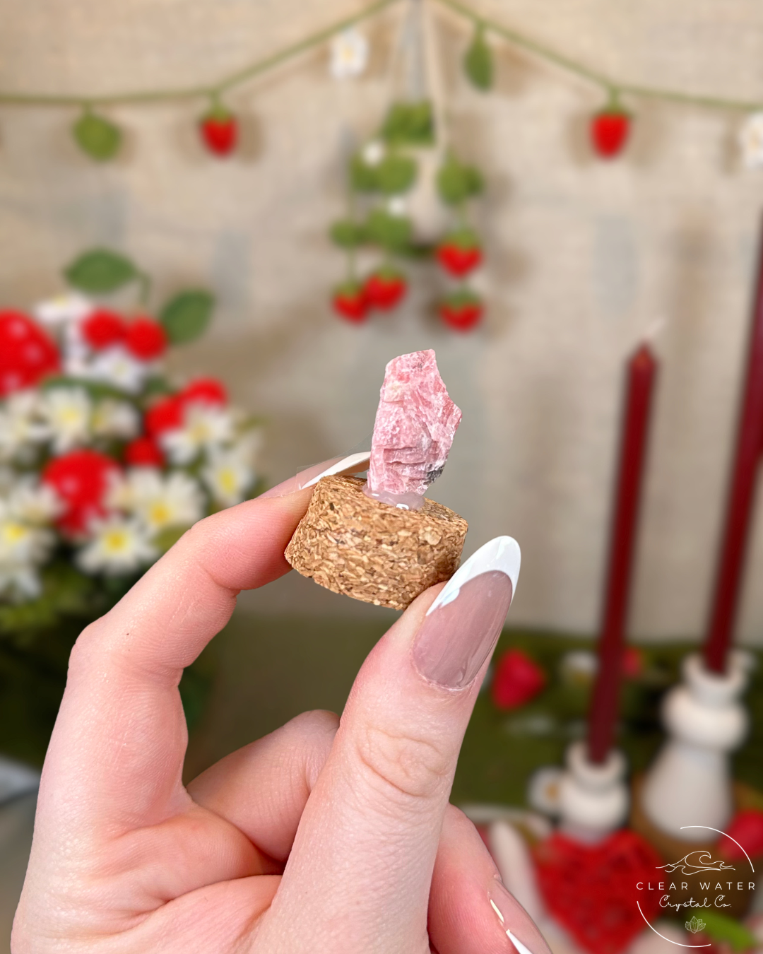 Rhodochrosite Specimen Capsule- Argentina