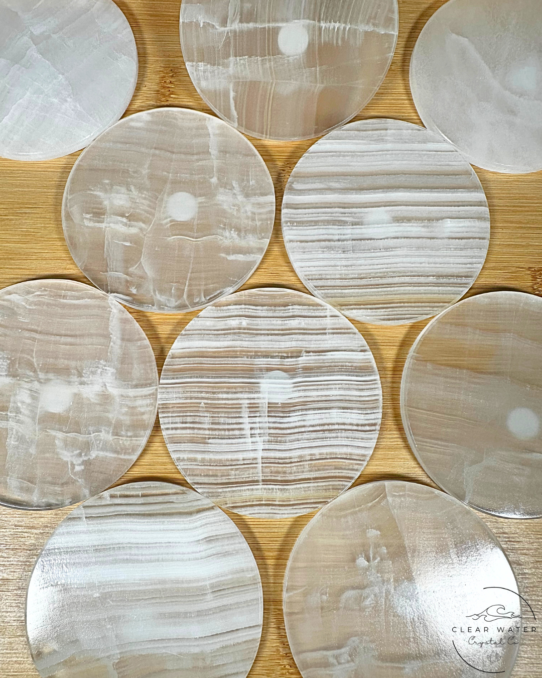Mexican White Onyx Coaster (Set of 4)