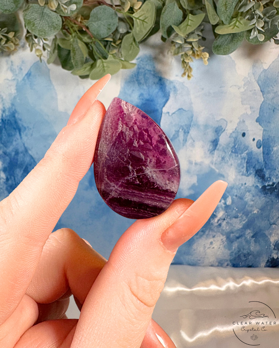Fluorite Dew Drop – The Morning Mist