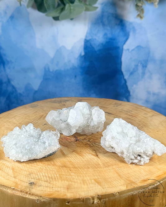 Apophyllite Clusters - High Vibration & Inner Vision